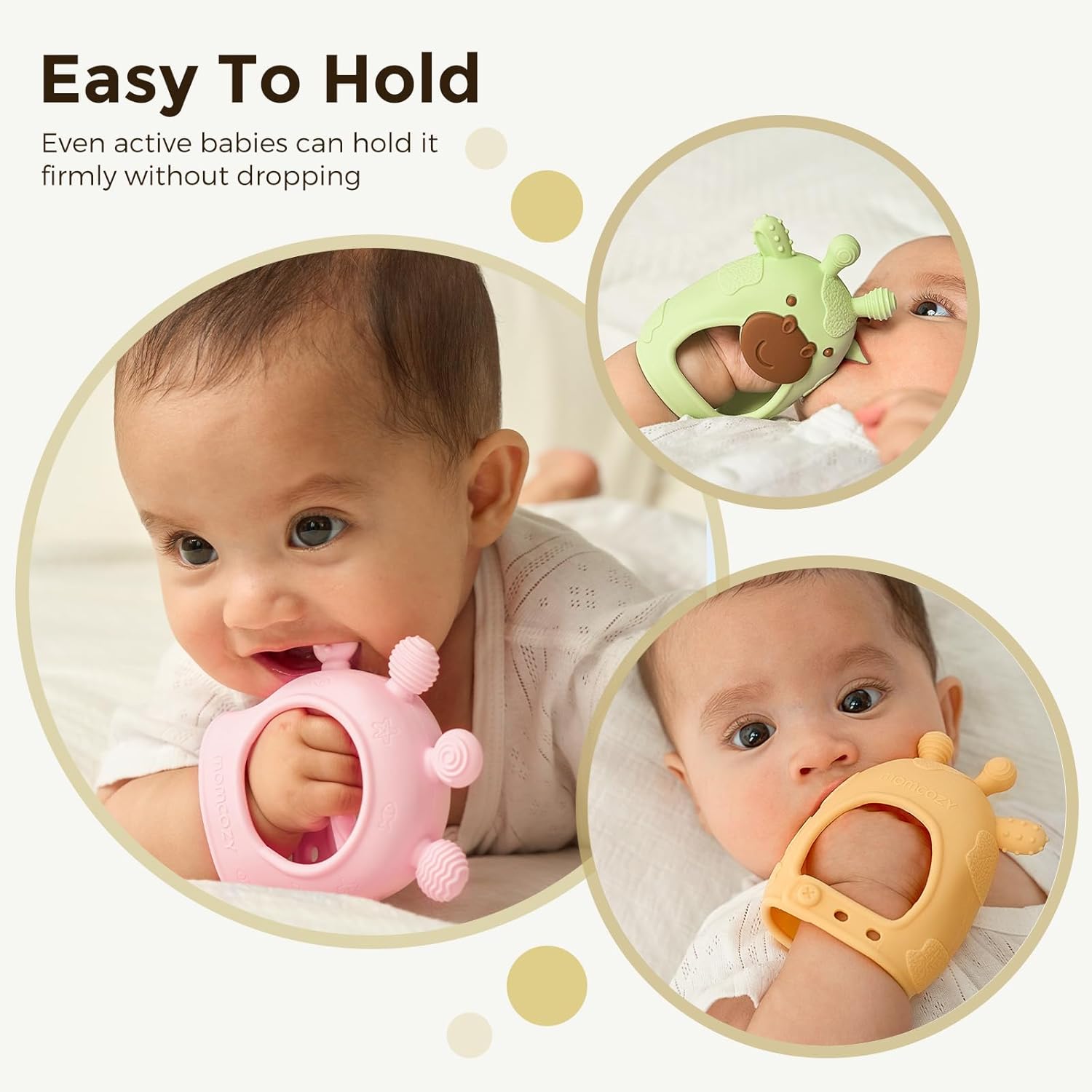 Thumbnail 4 de Momcozy Baby Teether Toy 0-6 Months