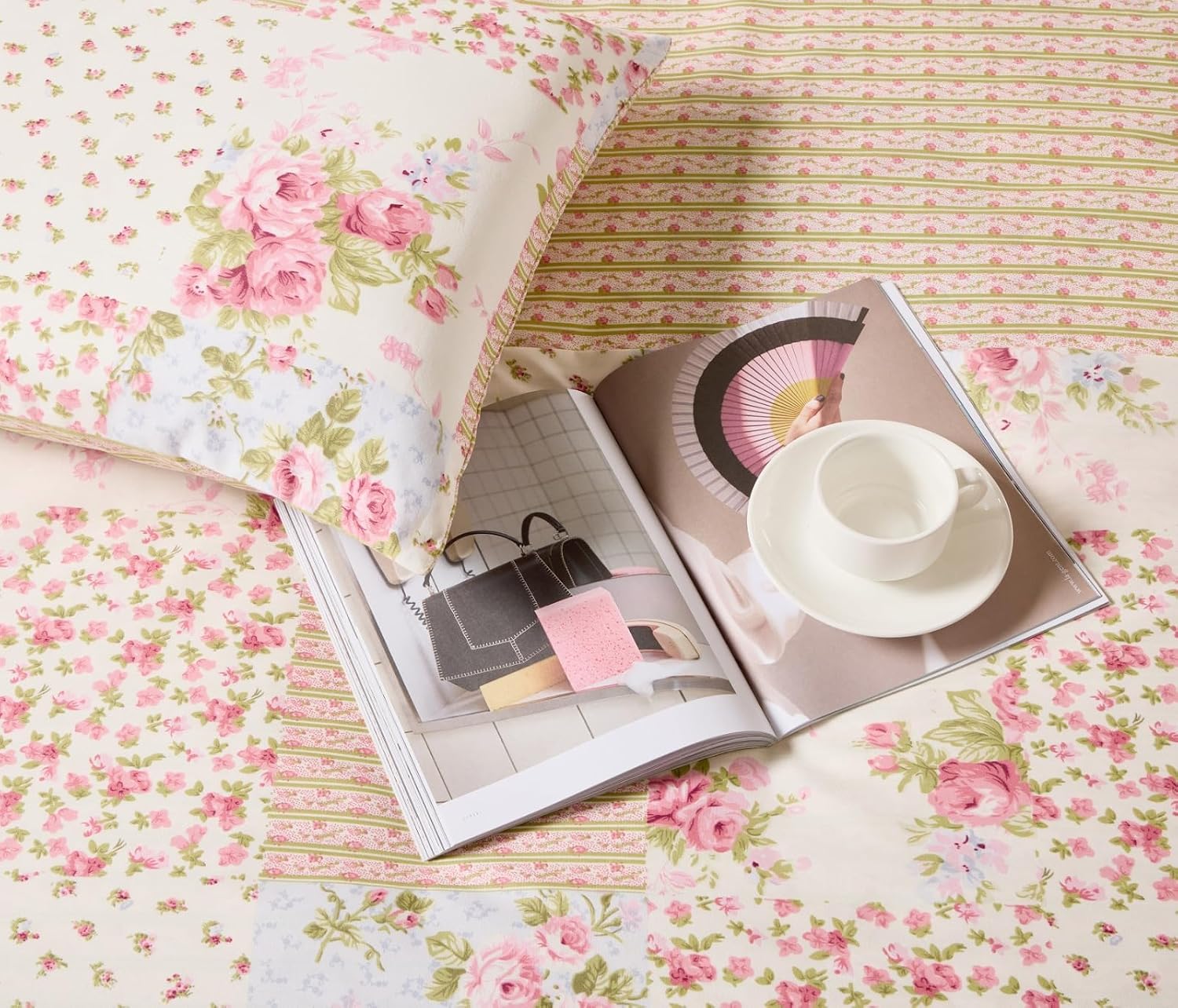 Thumbnail 6 de Prime Linens Duvet Cover Set Meadow King