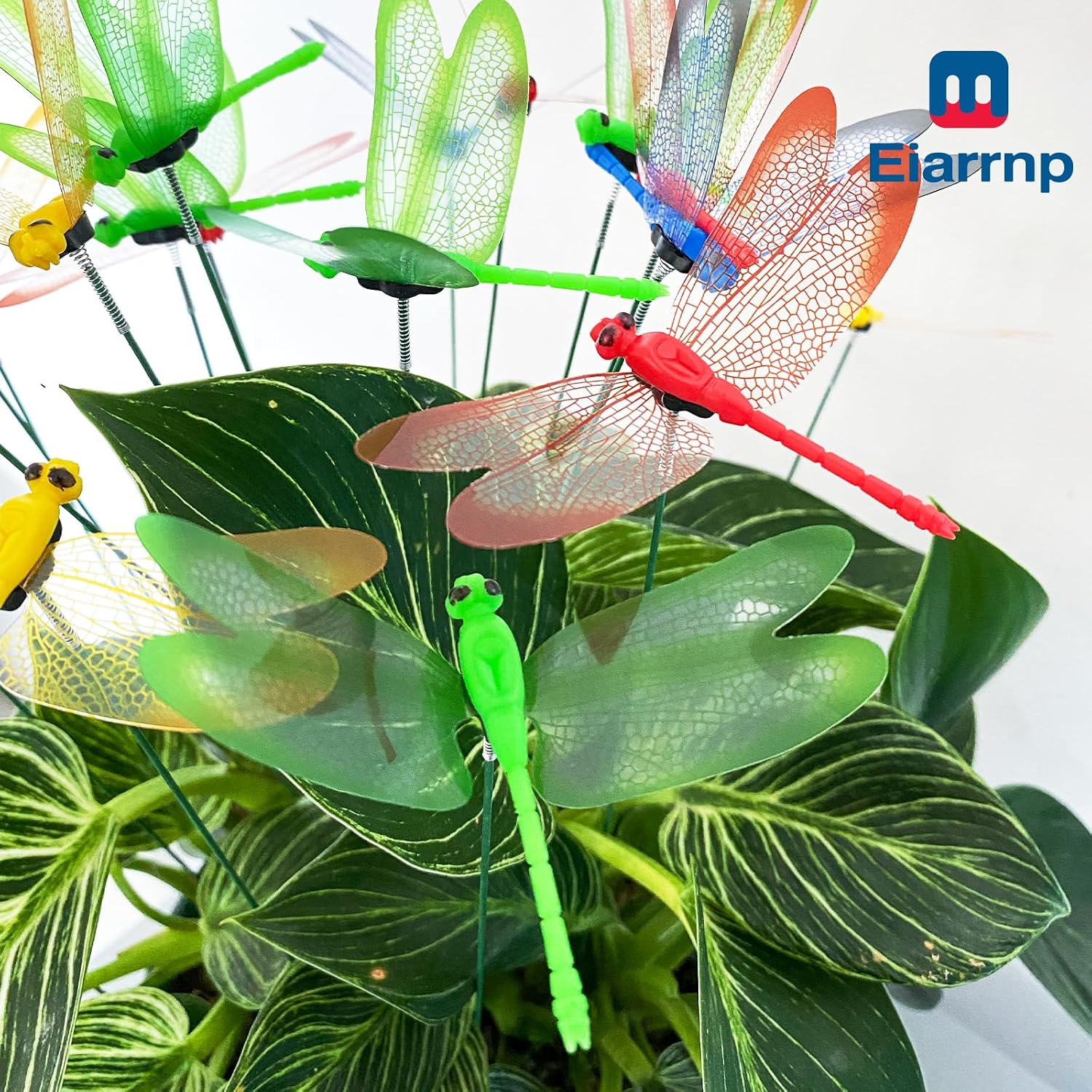 Detalle 2 de Eiarrnp Dragonfly Garden Stakes, 25-Piece Set