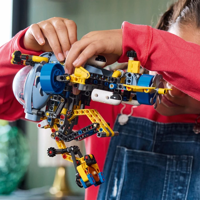Detalle de LEGO Technic Tiefseeforscher U-Boot 42201 – Tiefsee-Abenteuer im Detail