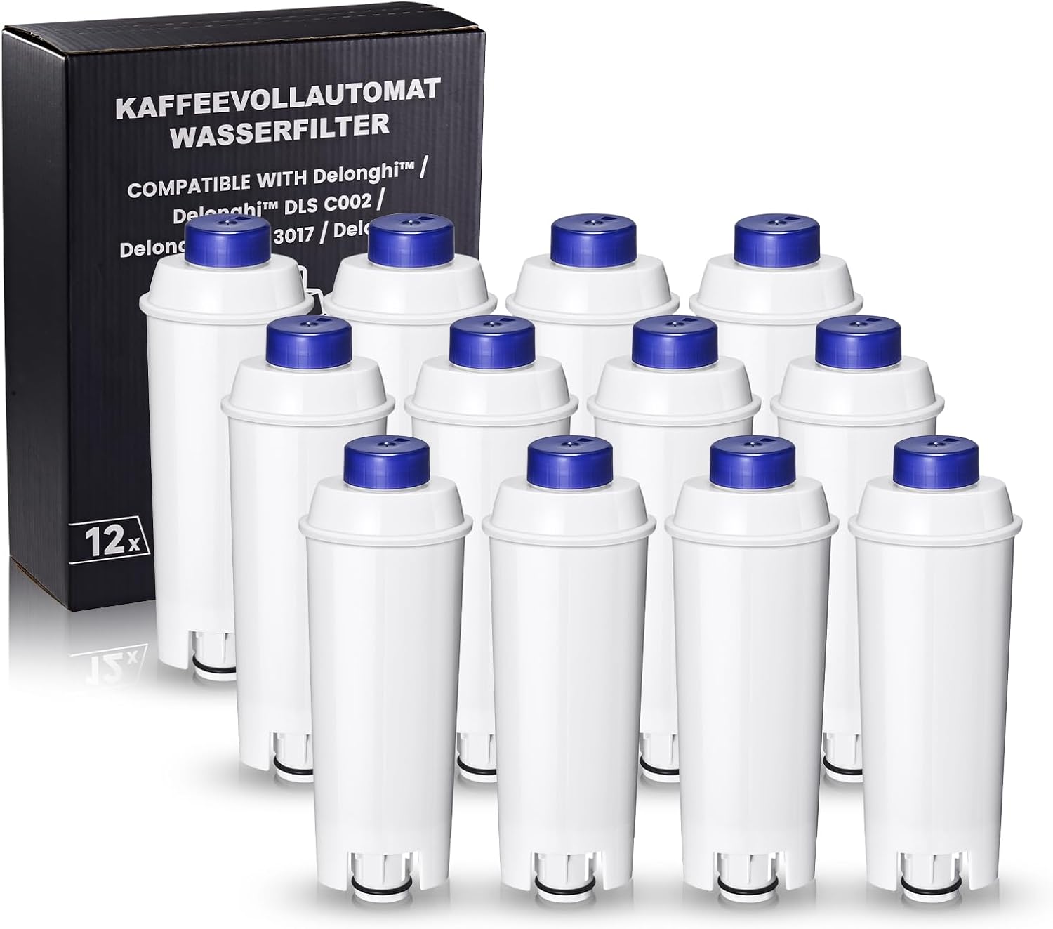 Thumbnail 6 de Mutital 4er-Pack Wasserfilter für Kaffeevollautomaten (Ersatz für DeLonghi ECAM/ETAM/Dinamica/Magnifica/Autentica)