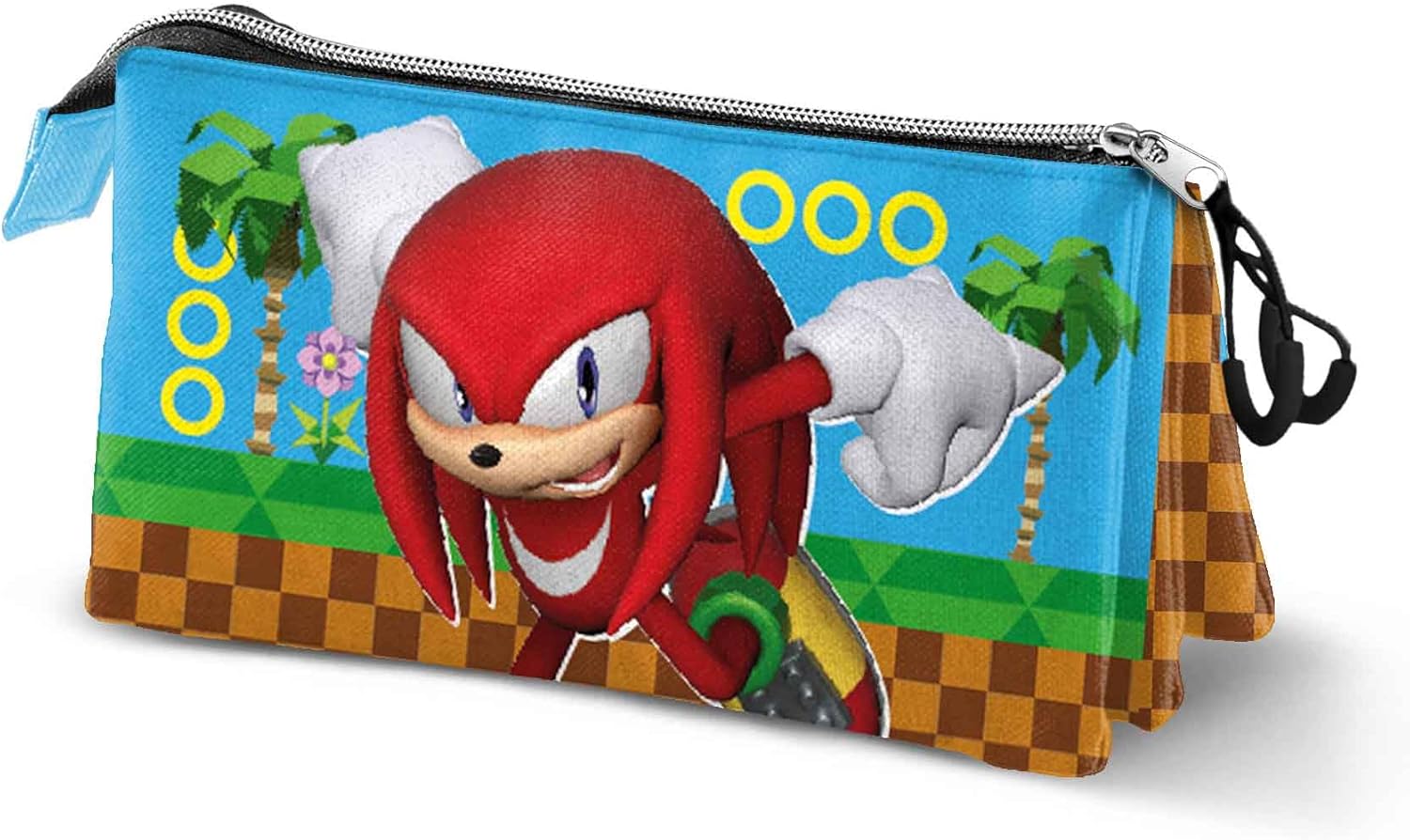 Thumbnail 2 de Astuccio triplo Sonic the Hedgehog SEGA con 3 scomparti e zip