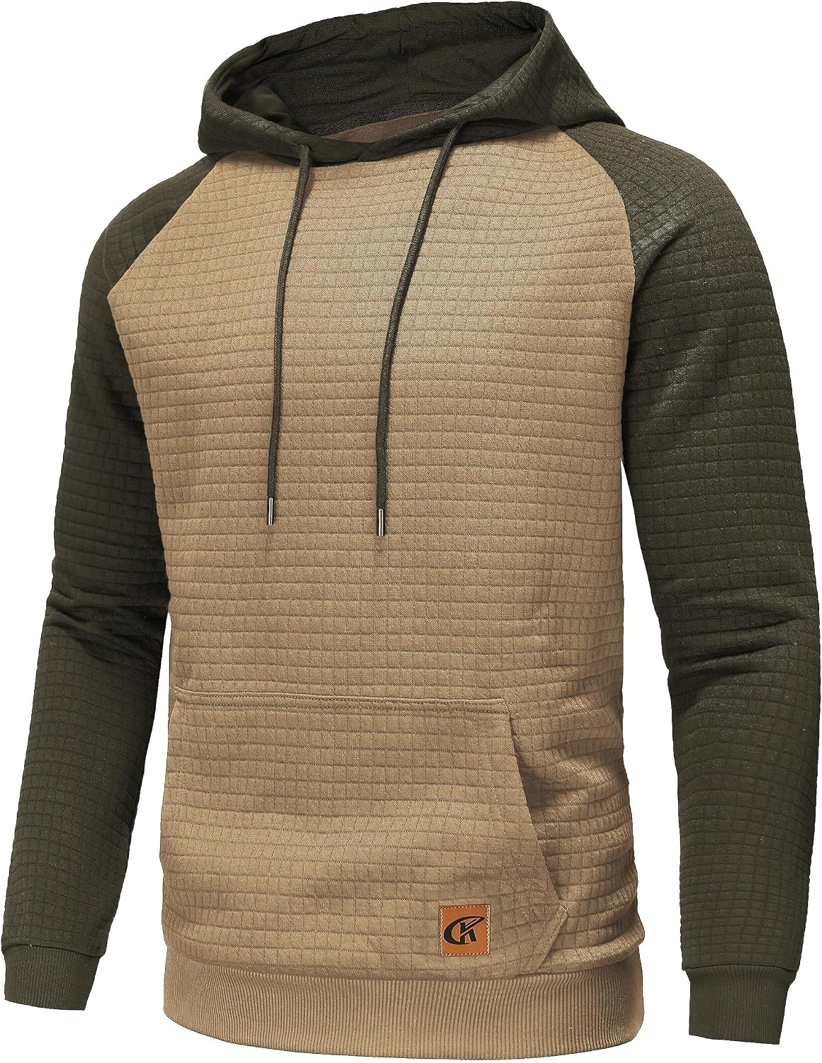 Thumbnail 1 de YuKaiChen Kapuzenpullover Kariert mit Fleece