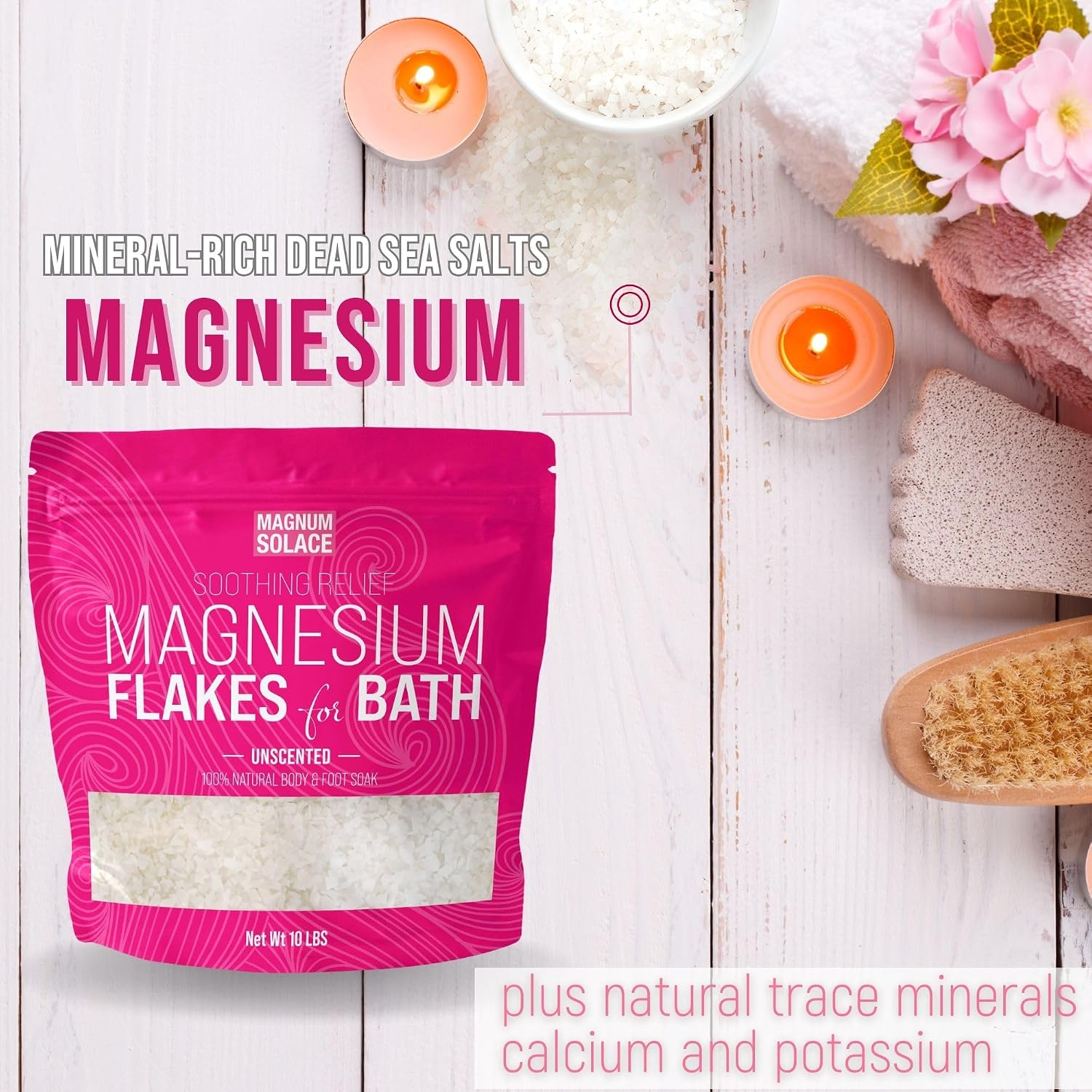 Thumbnail 5 de Magnesium Bath Flakes, 10 lbs