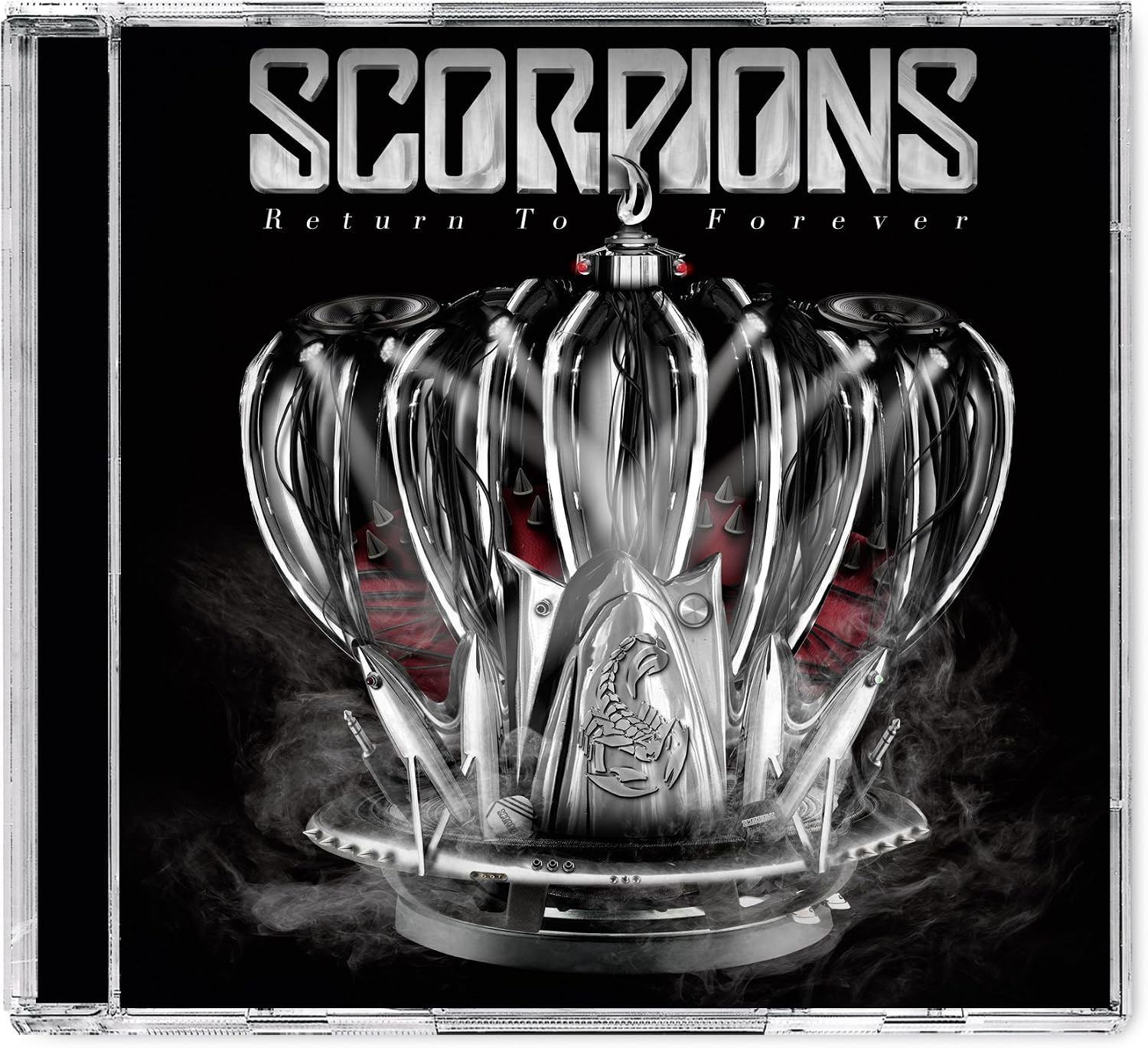 Detalle 2 de Scorpions『Return to Forever』ハードロック・アルバム|1980年代の未使用アイデアを含む2015年作