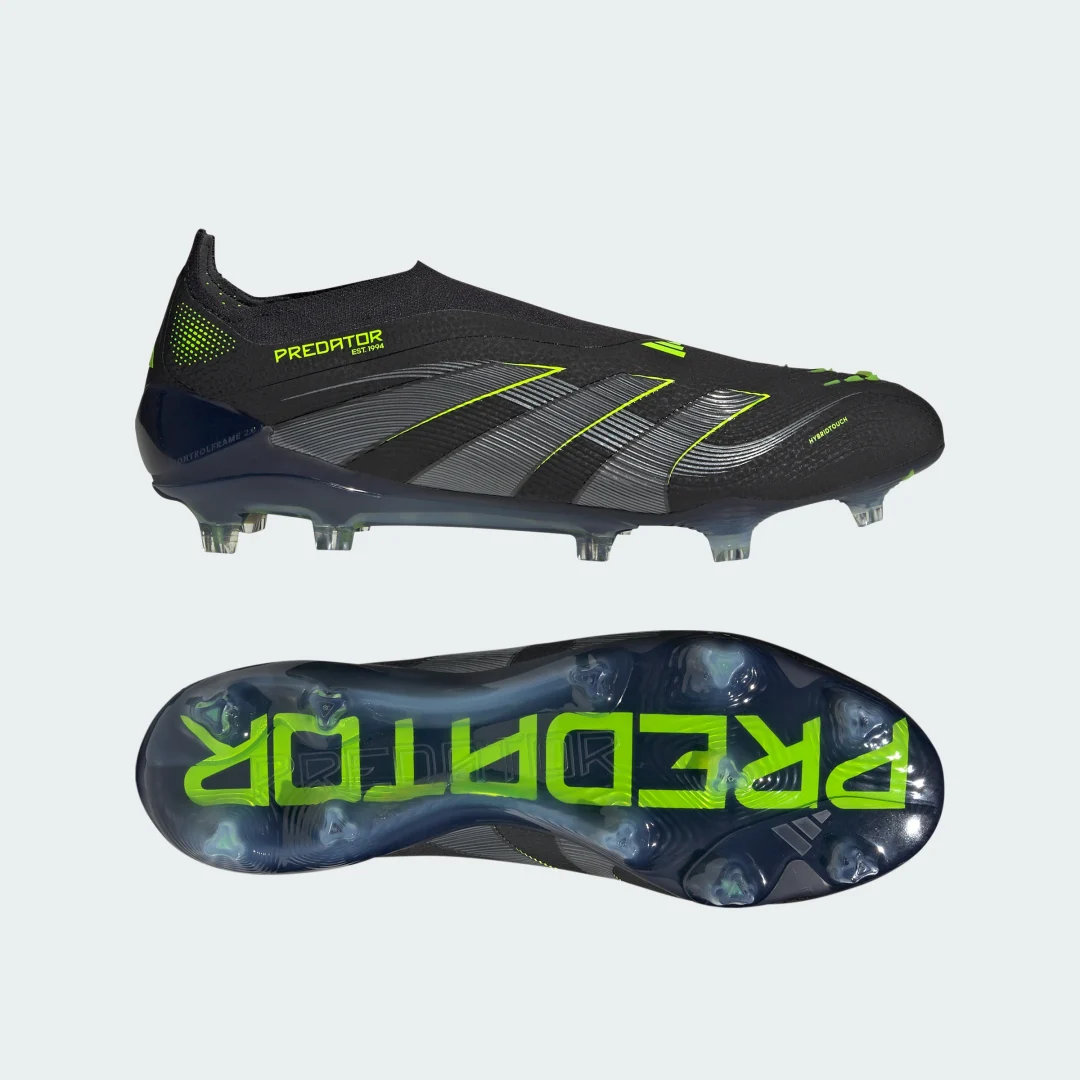 Detalle de Bota de fútbol Predator Elite Laceless para césped natural seco by Adidas