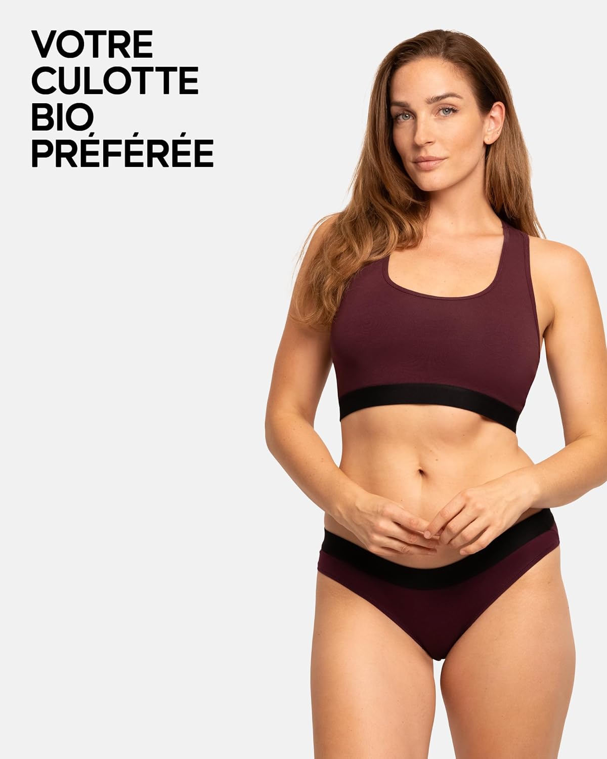 Detalle 2 de DANISH ENDURANCE – Culotte coton bio stretch pour femme, lot de 3