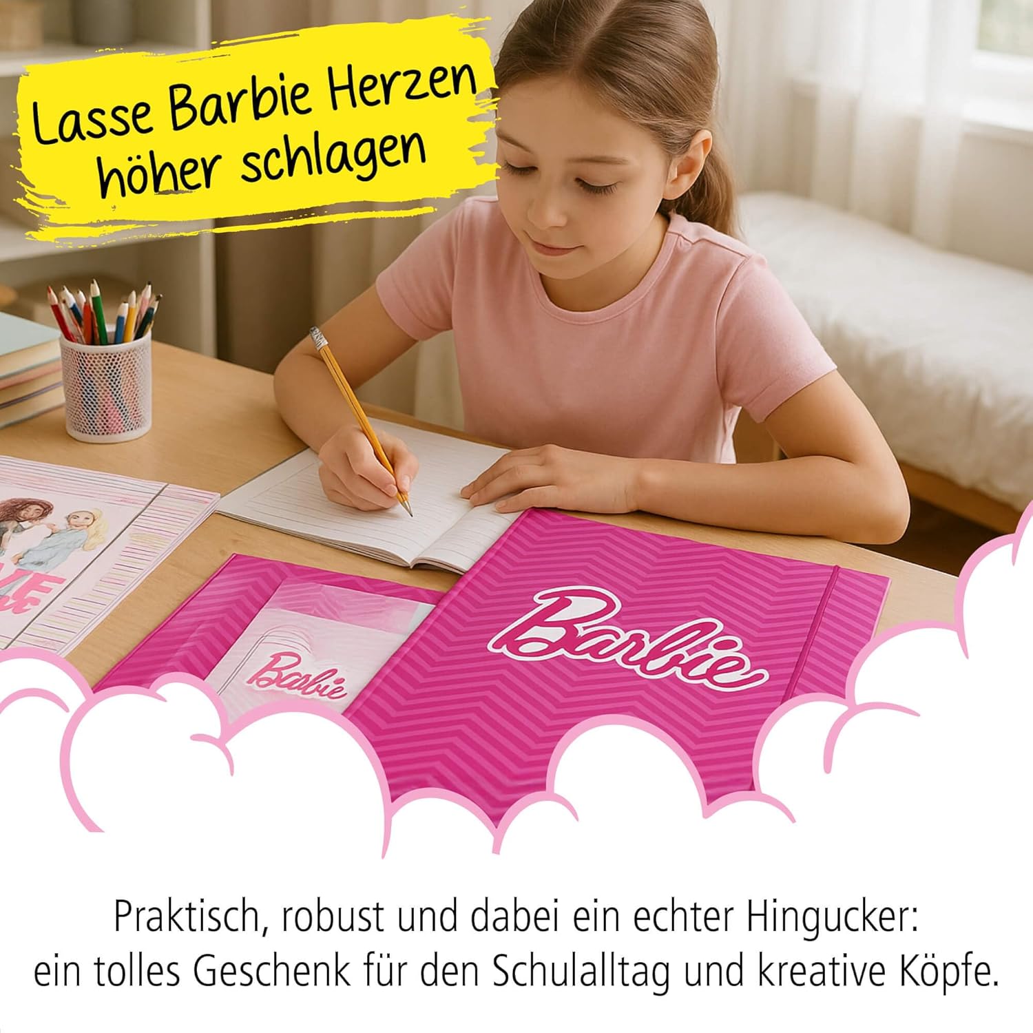 Thumbnail 4 de ONLINE Sammelmappen A4 Barbie-Design – Ordnung mit Stil für Schule und Freizeit