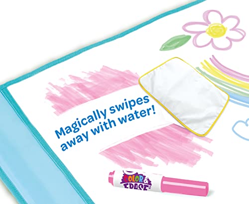 Detalle de CRAYOLA Mini Kids Tappetone Maxi 60×90 cm: superficie riutilizzabile per disegnare e colorare con pennarelli lavabili