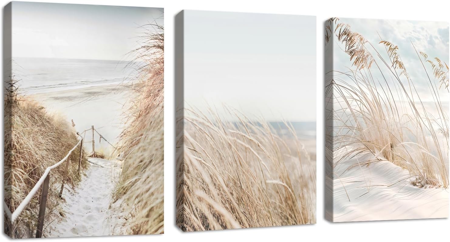 Thumbnail 6 de FajerminArt 3Pcs Framed Orange Canvas Wall Art 🎨