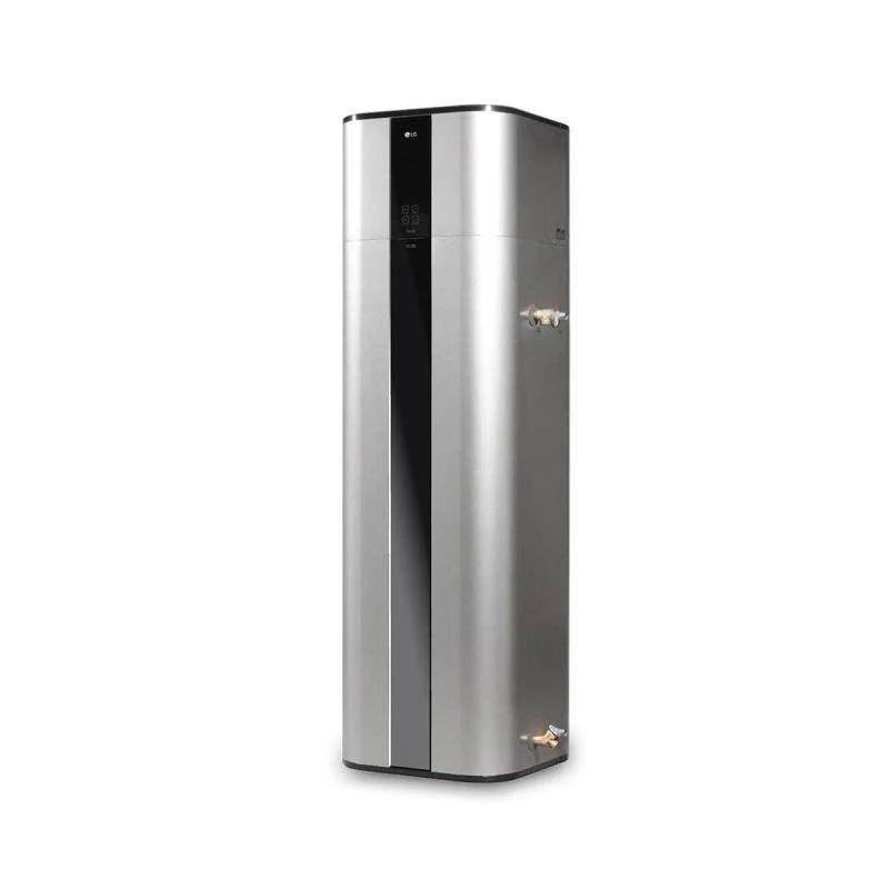 Detalle de Calentador LG 270L con bomba de calor monobloque y control inteligente