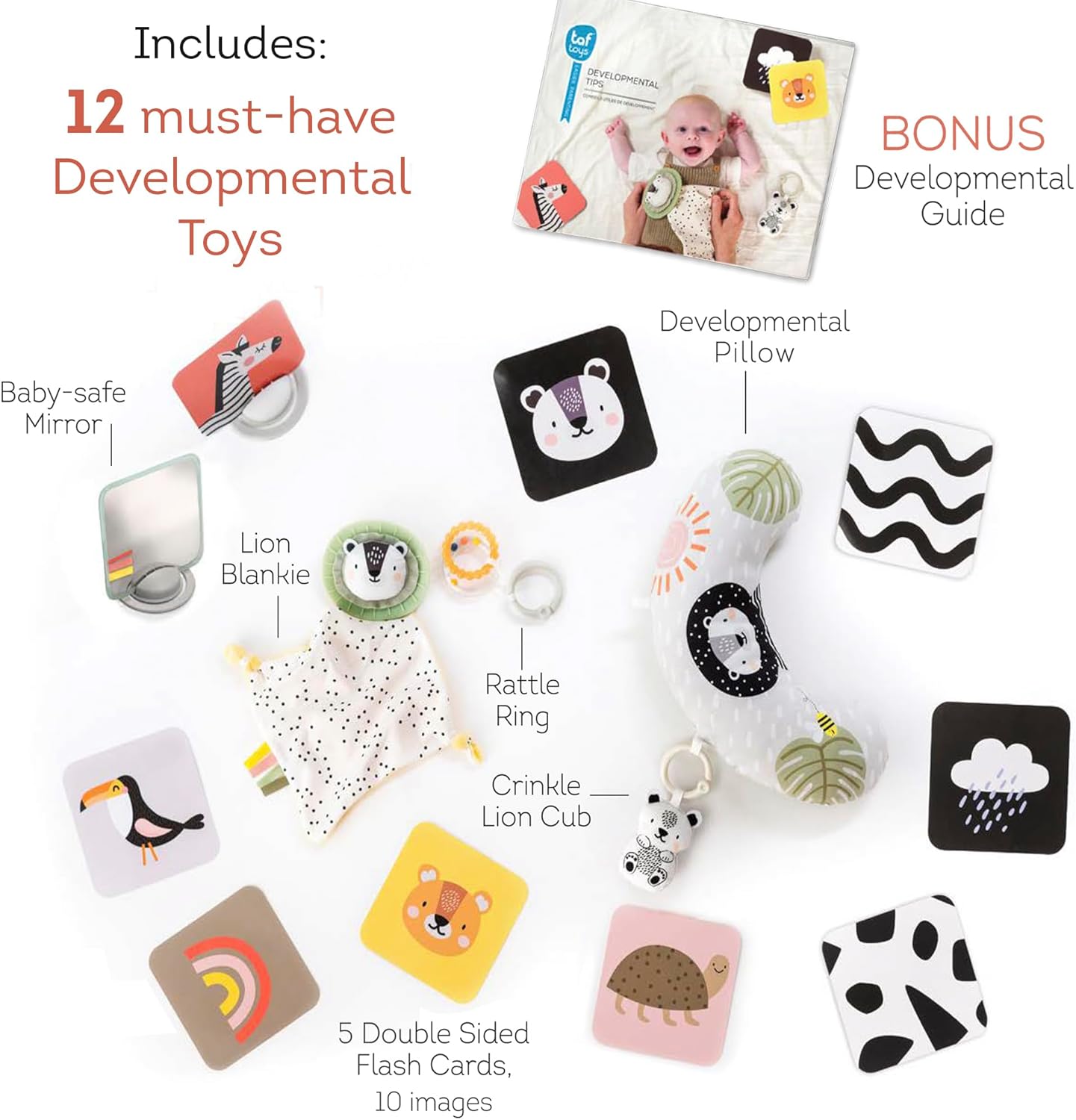 Thumbnail 1 de Taf Toys 12915 Coffret Nouveau-né – Coffret cadeau de naissance avec 12 articles