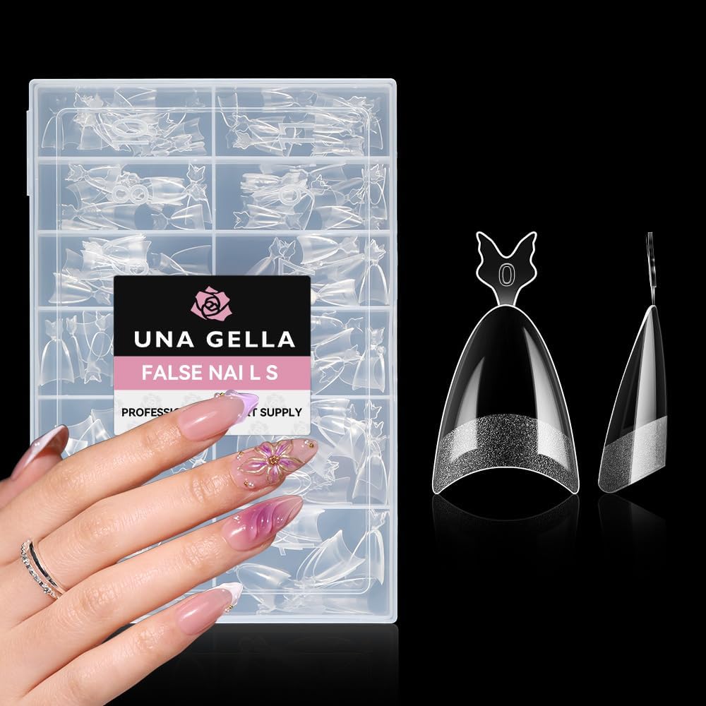 Detalle de UNA GELLA Tips für Gelnägel 216er Set 💅