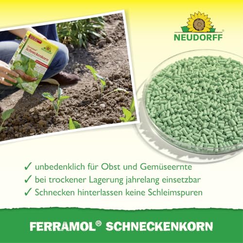 Detalle de Neudorff Ferramol Schneckenkorn – Zuverlässiger Schutz vor Schnecken (2 kg)