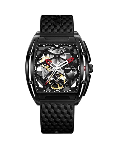 Detalle de CIGA Design Edge Automatic Mechanical Watch (DLC Upgrade)