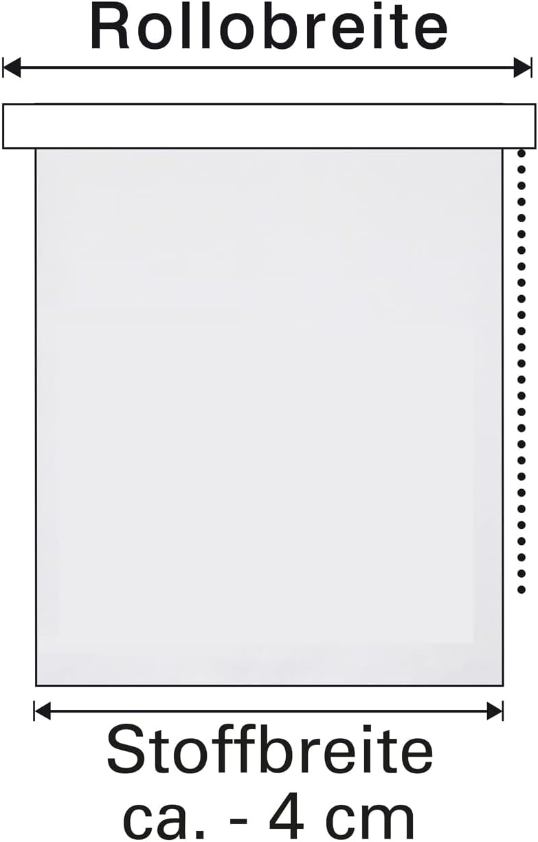 Thumbnail 2 de Deco Company Store Enrouleur à clipser, Store opaque anthracite 45x150 cm🧱