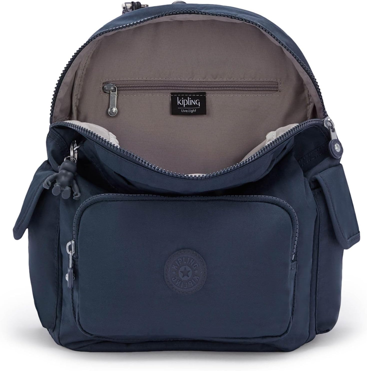 Detalle de Kipling CITY PACK S Kleiner Rucksack – kompakter Begleiter mit praktischen Details