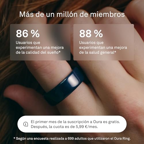 Thumbnail 6 de Oura Ring 4 Ceramic Midnight (Talla 8) — Kit de tallaje para averiguar tu talla