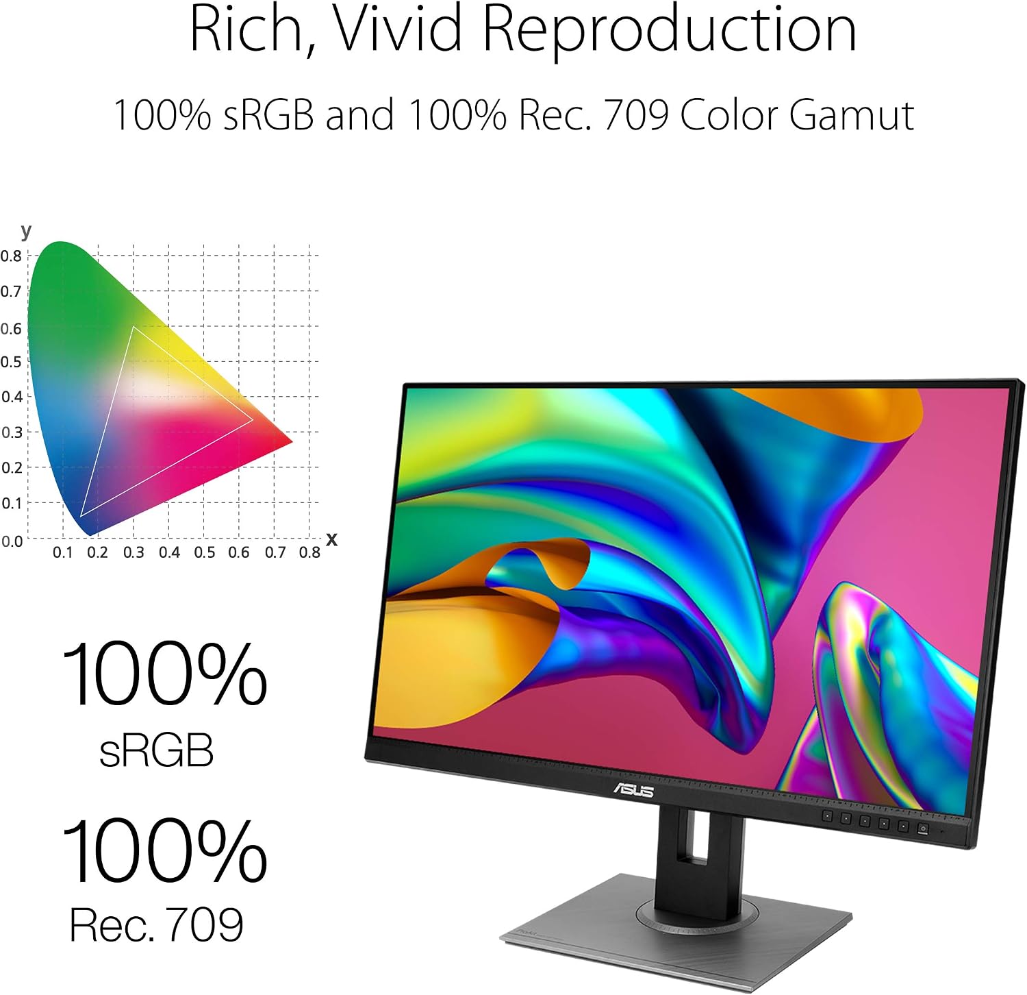 Thumbnail 1 de ASUS ProArt PA278QV 27 Inch Monitor