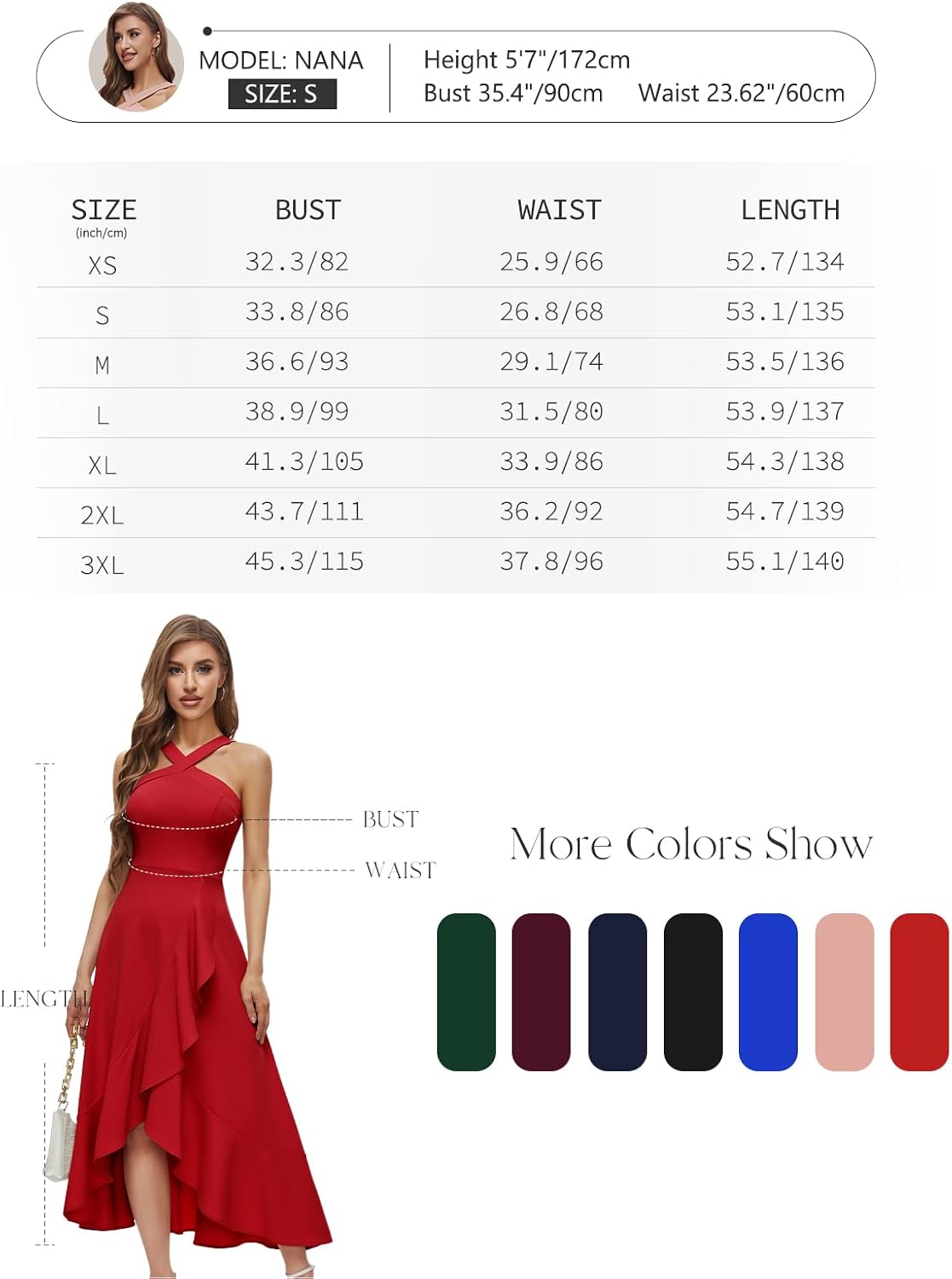 Thumbnail 4 de Bbonlinedress Robe femme chic mi longue