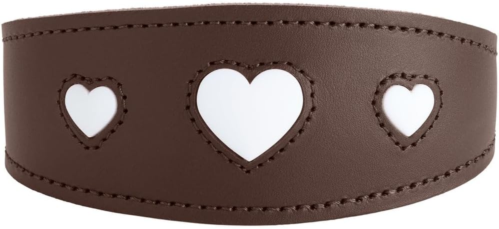 Detalle de Hunter Windhundhalsband Love Größe 32 🐾