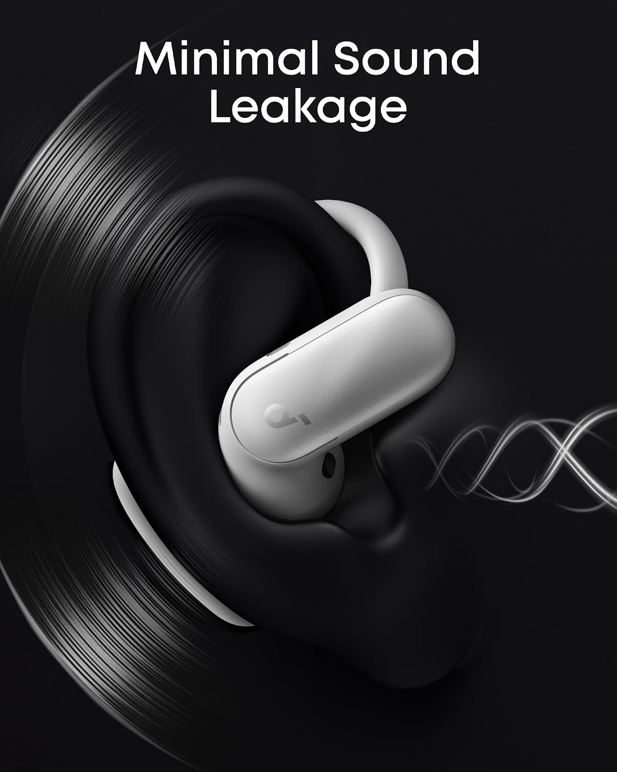 Detalle 2 de soundcore AeroFit 2 Pro by Anker: 2-in-1 Hybrid Earbuds with Awareness and Focus Modes