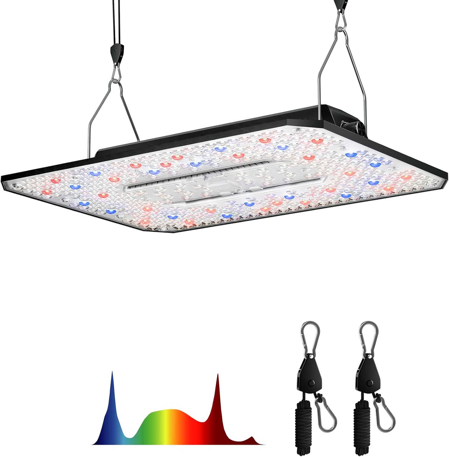 Detalle de ELUFAH UAP1200 120W Full-Spectrum LED Grow Light, Dimmable