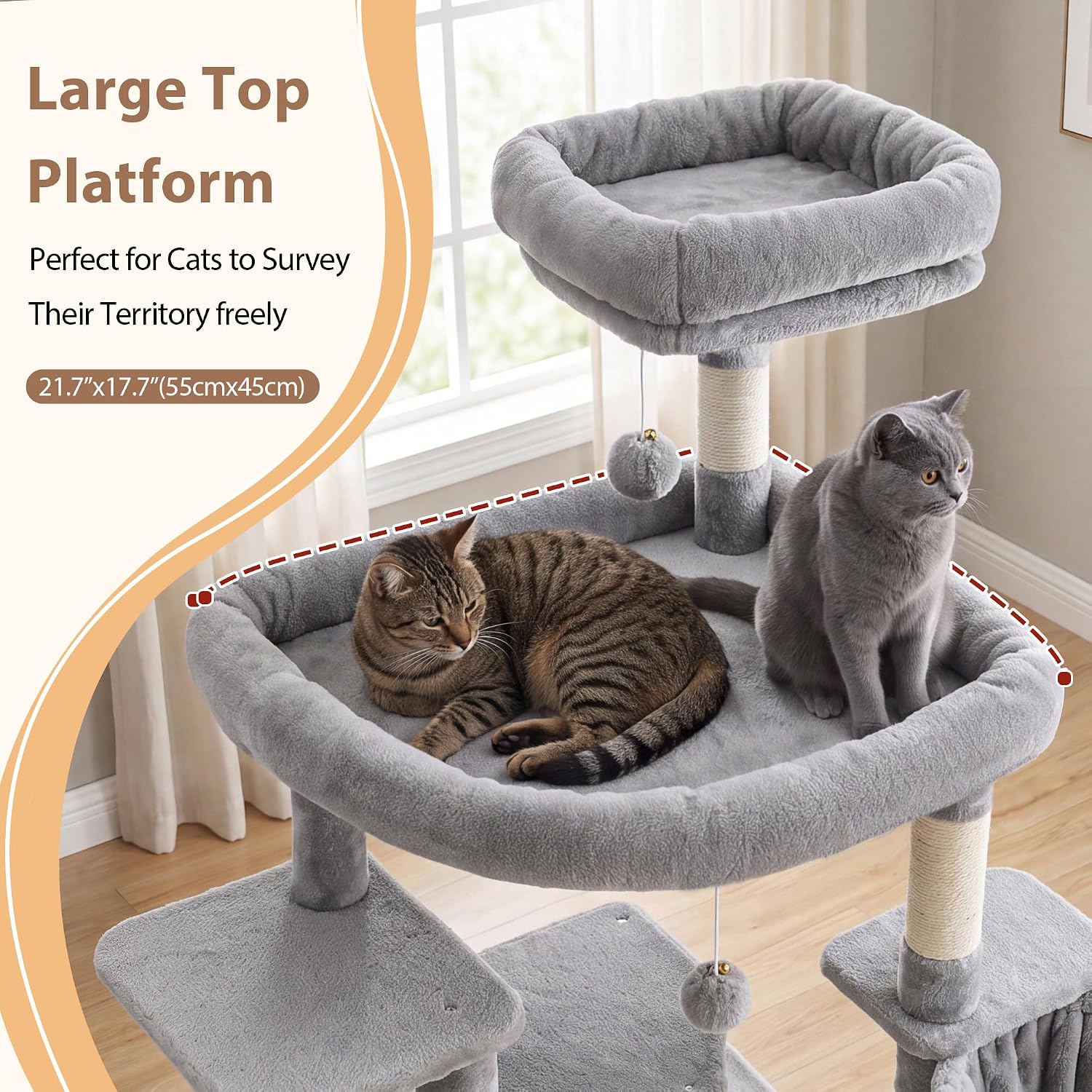 Detalle de Gitelsnour Cat Tree GCT809W
