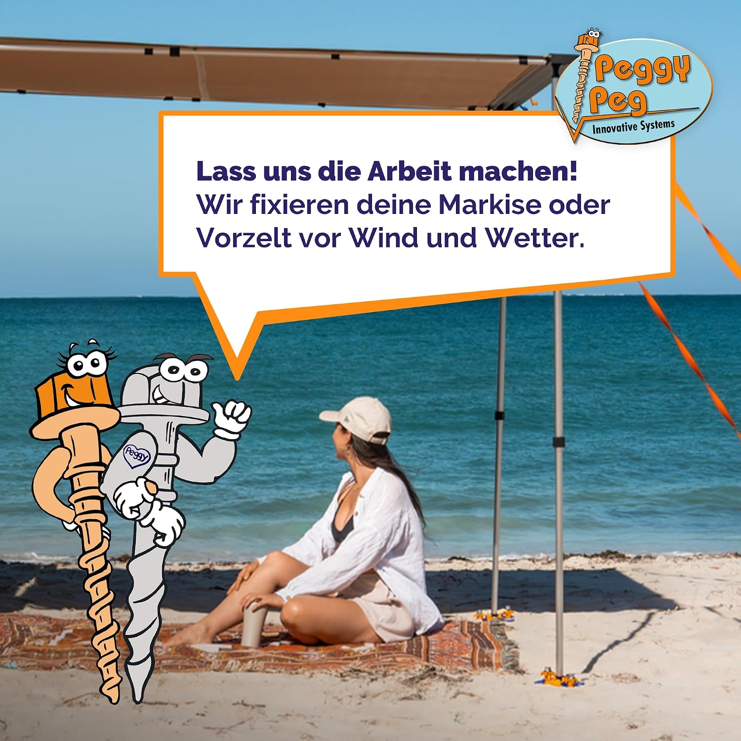 Thumbnail 6 de Peggy Peg – Fix&Go Anker Platte 2.0 zur Fixierung von Stützfüßen