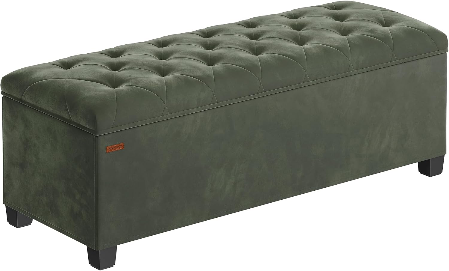 Detalle de SONGMICS Storage Ottoman Bench 43.3 x 15.7 x 15.7 Inches