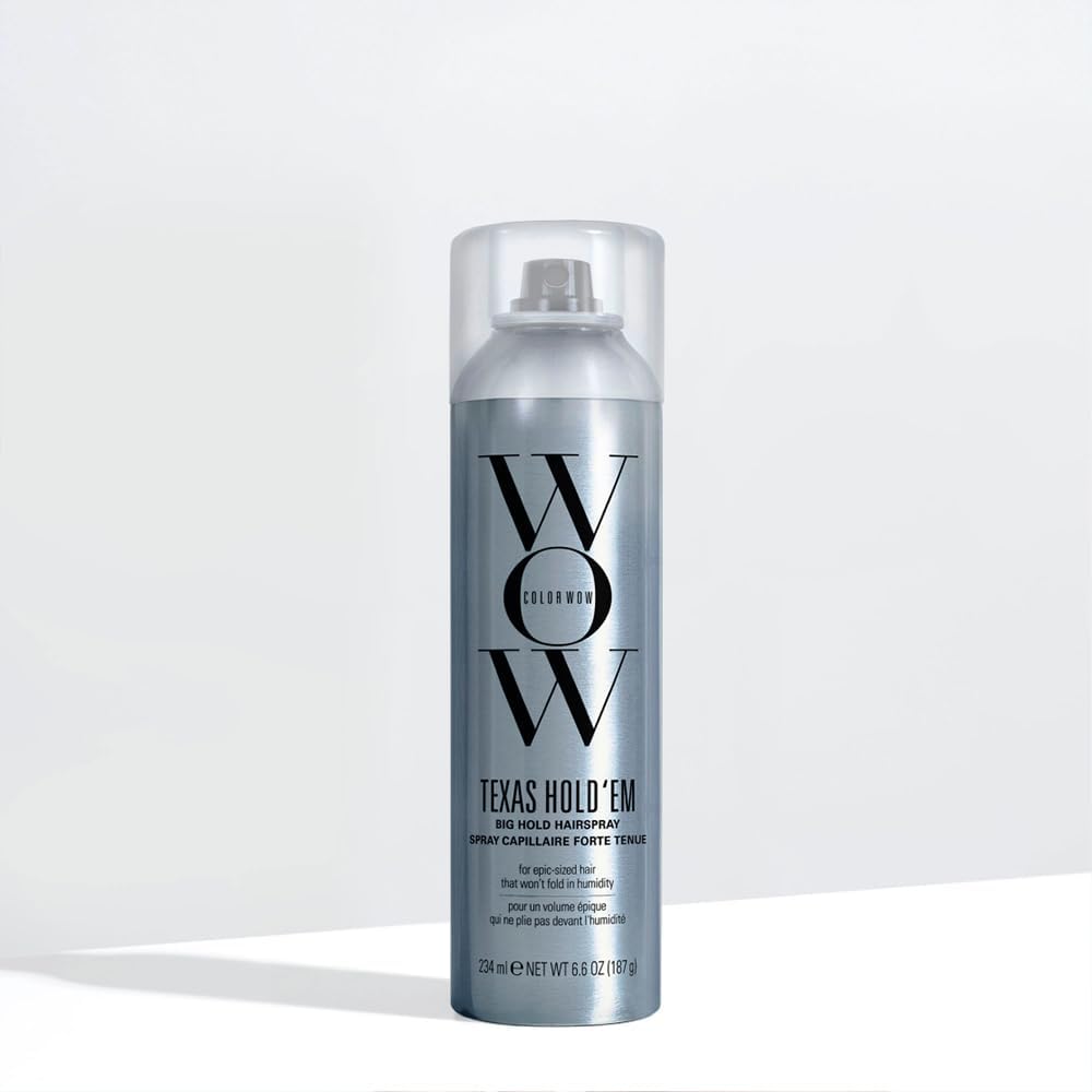 Detalle de COLOR WOW Texas Hold 'Em Big Hold-haarspray, sterke flexibele hold, uv- en hittebescherming, 234 ml