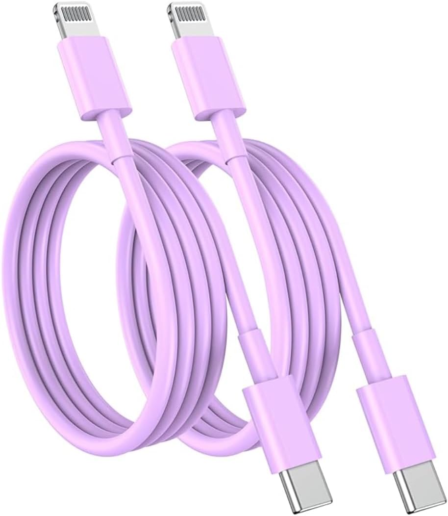 Thumbnail 4 de GREPHONE 2 Pack USB C to Lightning Cable (10 ft) – MFi Certified Fast Charge & Data Transfer