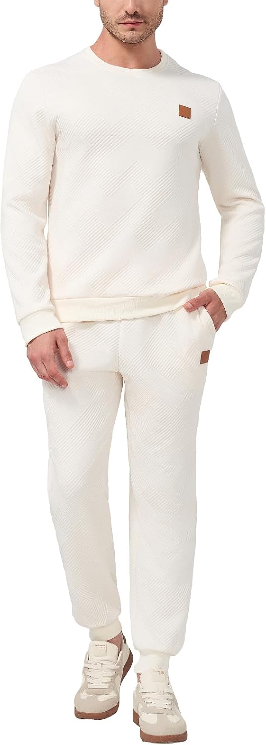 Detalle de KUYIGO Men's Tracksuit set with pockets S-XXL
