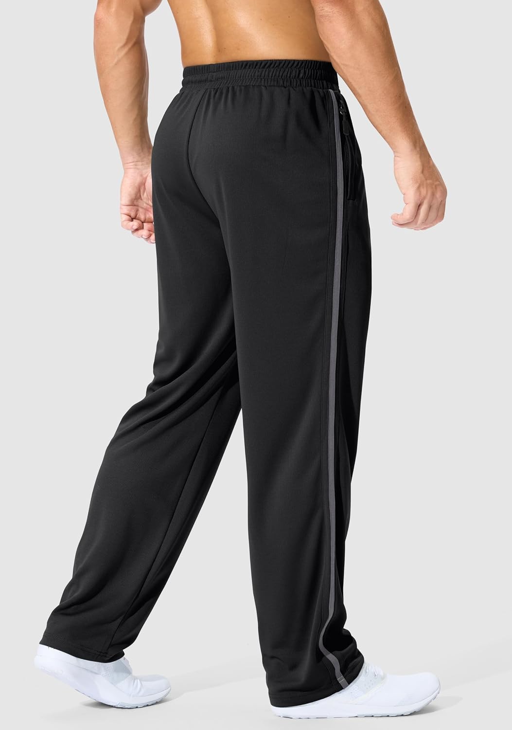 Detalle de Men's Athletic Sweatpants, Polyester Mesh