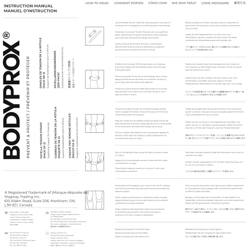 Thumbnail 6 de Bodyprox Correa para tendón rotuliano 2 unidades