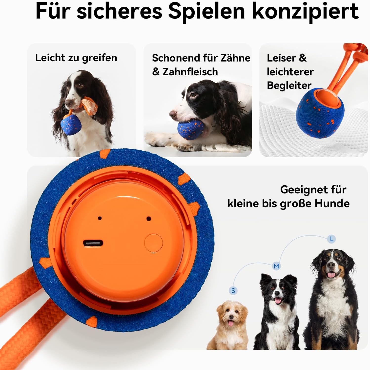 Thumbnail 5 de Cheerble Wicked Ball Rolly Interaktives Hundespielzeug