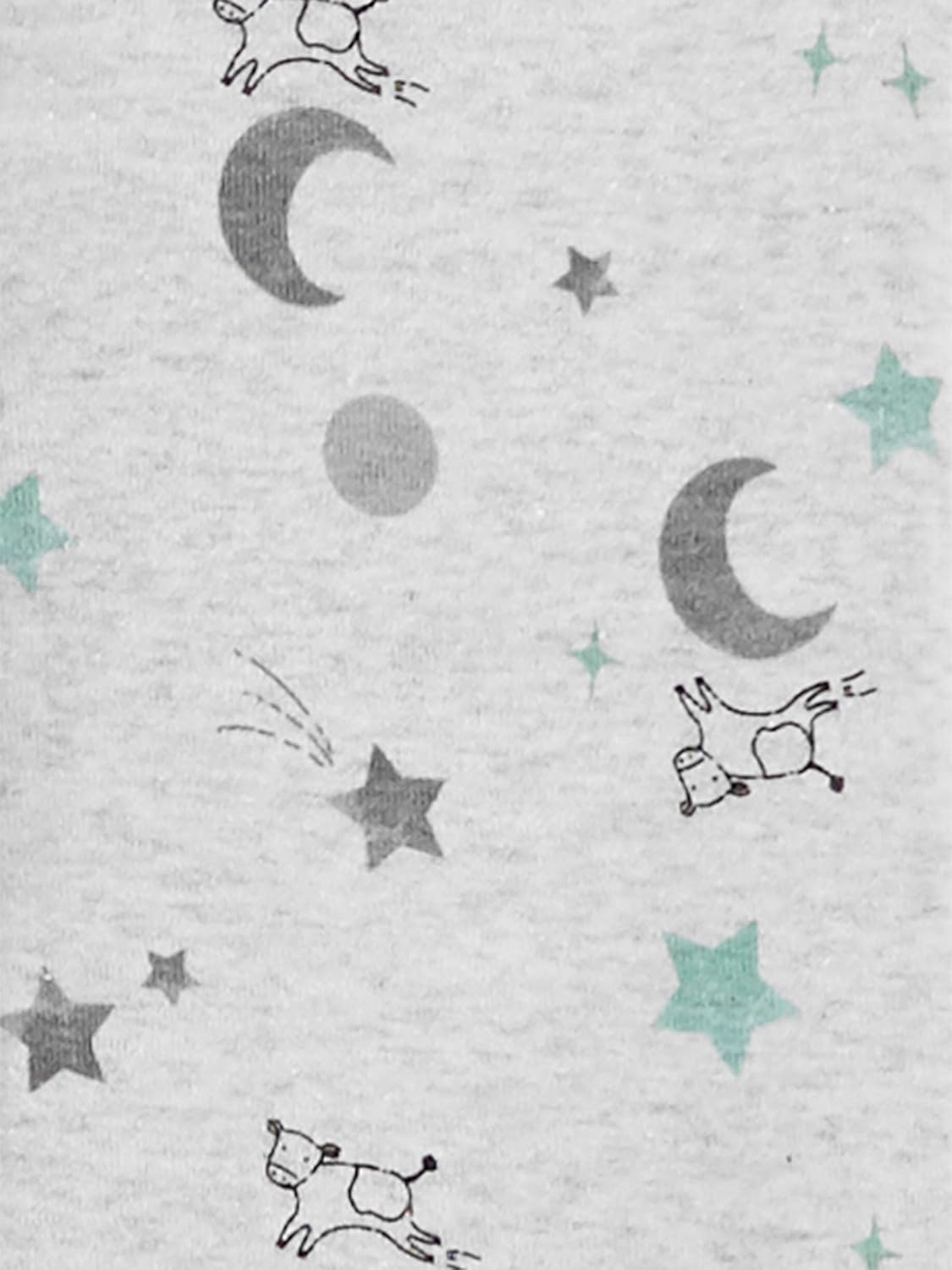 Detalle de Simple Joys by Carter's Baby-Boys 3-Pack Snug Fit Footed Cotton Pajamas