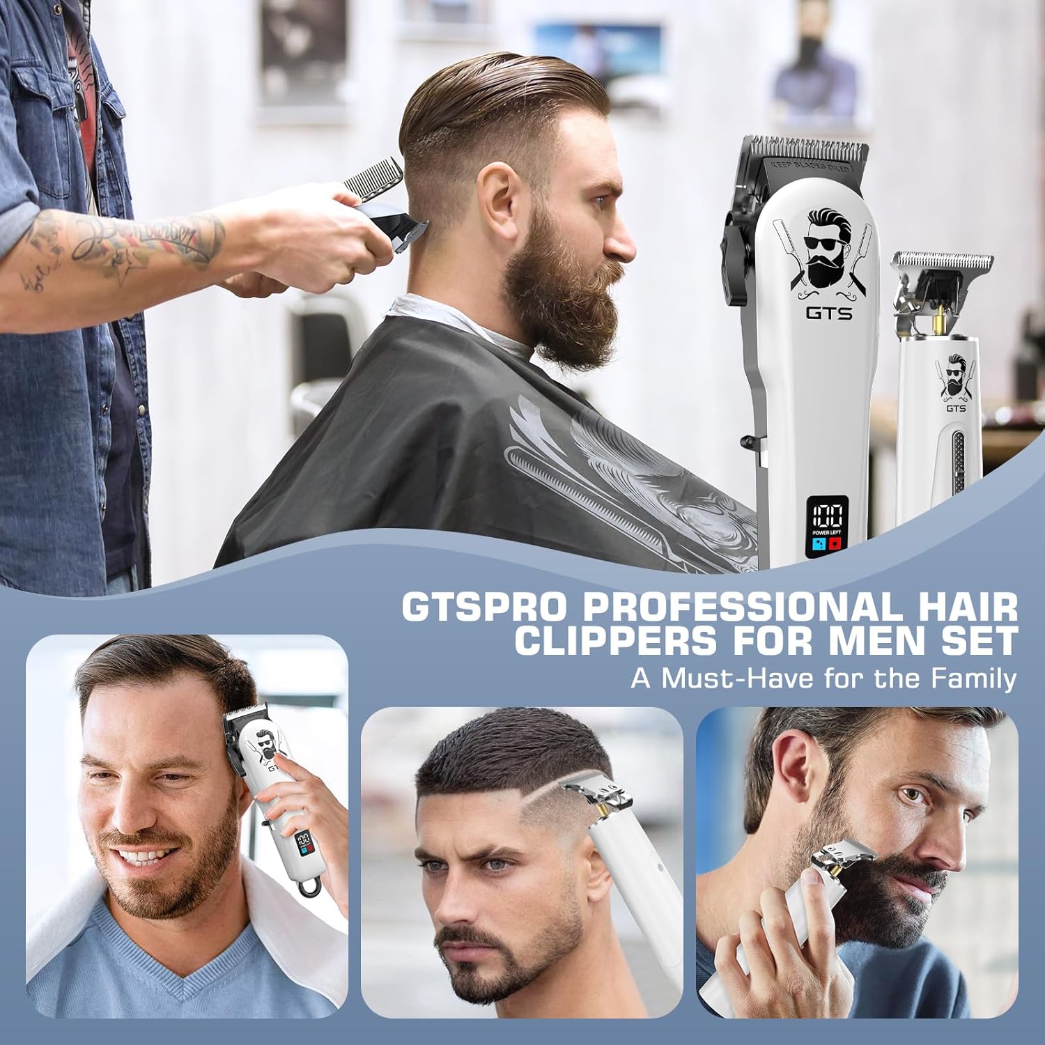 Thumbnail 5 de GTSPro Hair Clippers 1 kit ✂