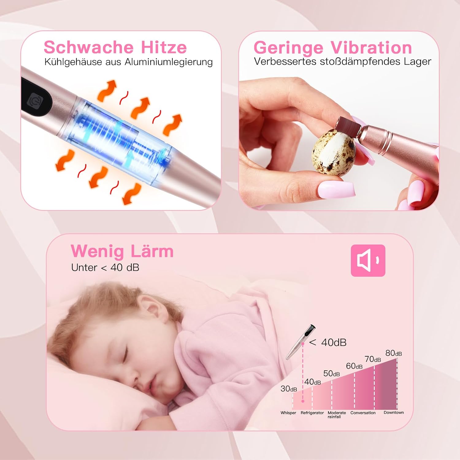 Thumbnail 4 de HEBECA Elektrischer Nagelfräser 12-in-1 Set