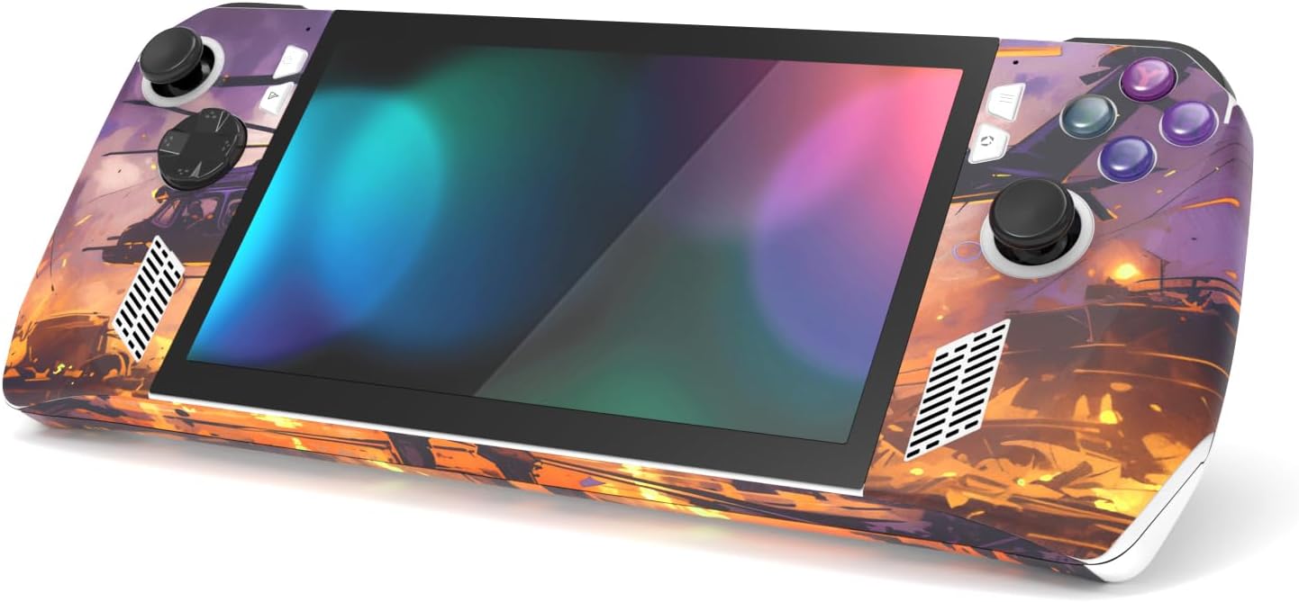 Detalle de PlayVital 2 Set Protective Skin Decal for ROG Ally — Breaking Dawn