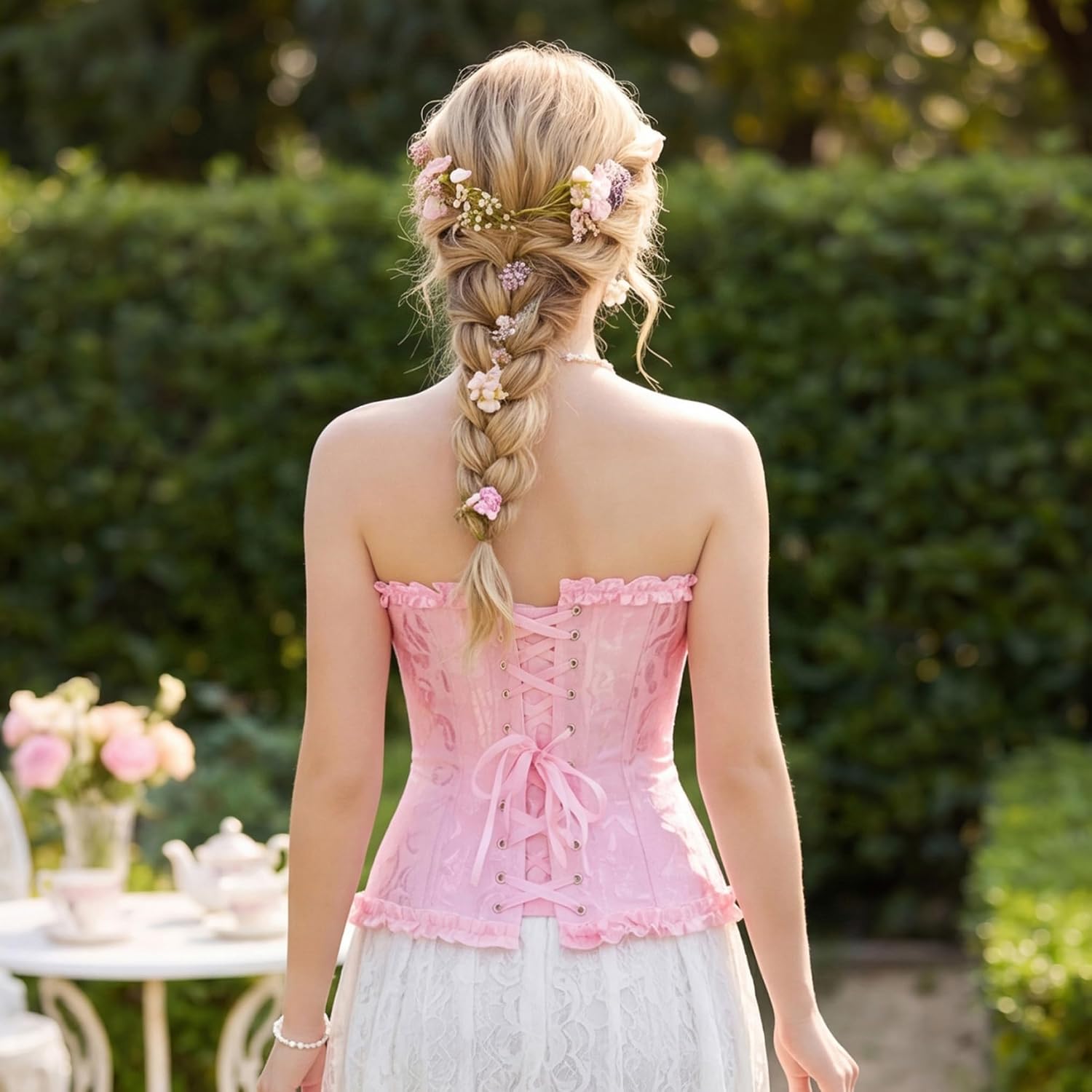 Detalle de Women's Brocade Corset Top
