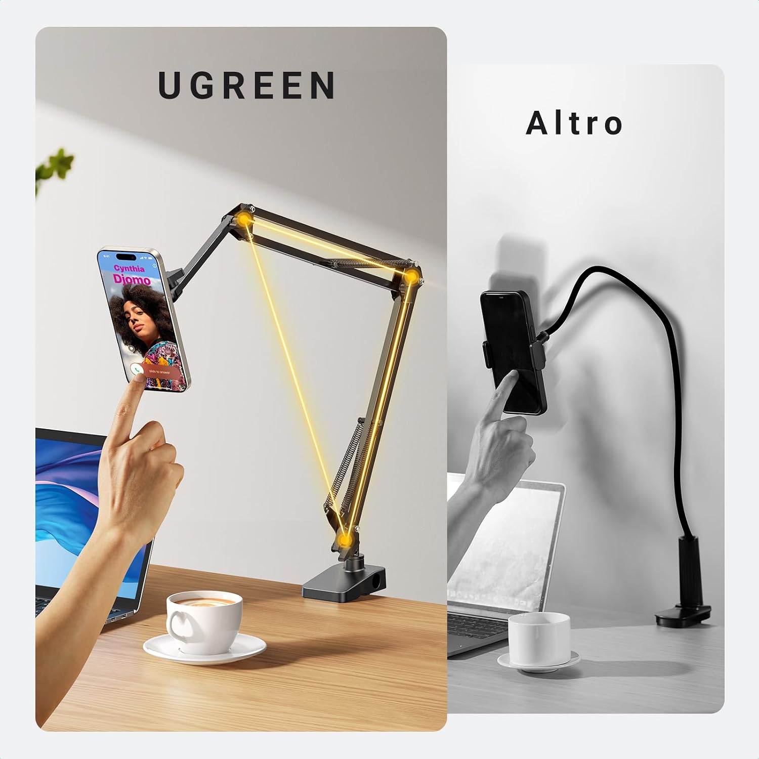 Detalle 2 de Supporto cellulare magnetico UGREEN Magsafe
