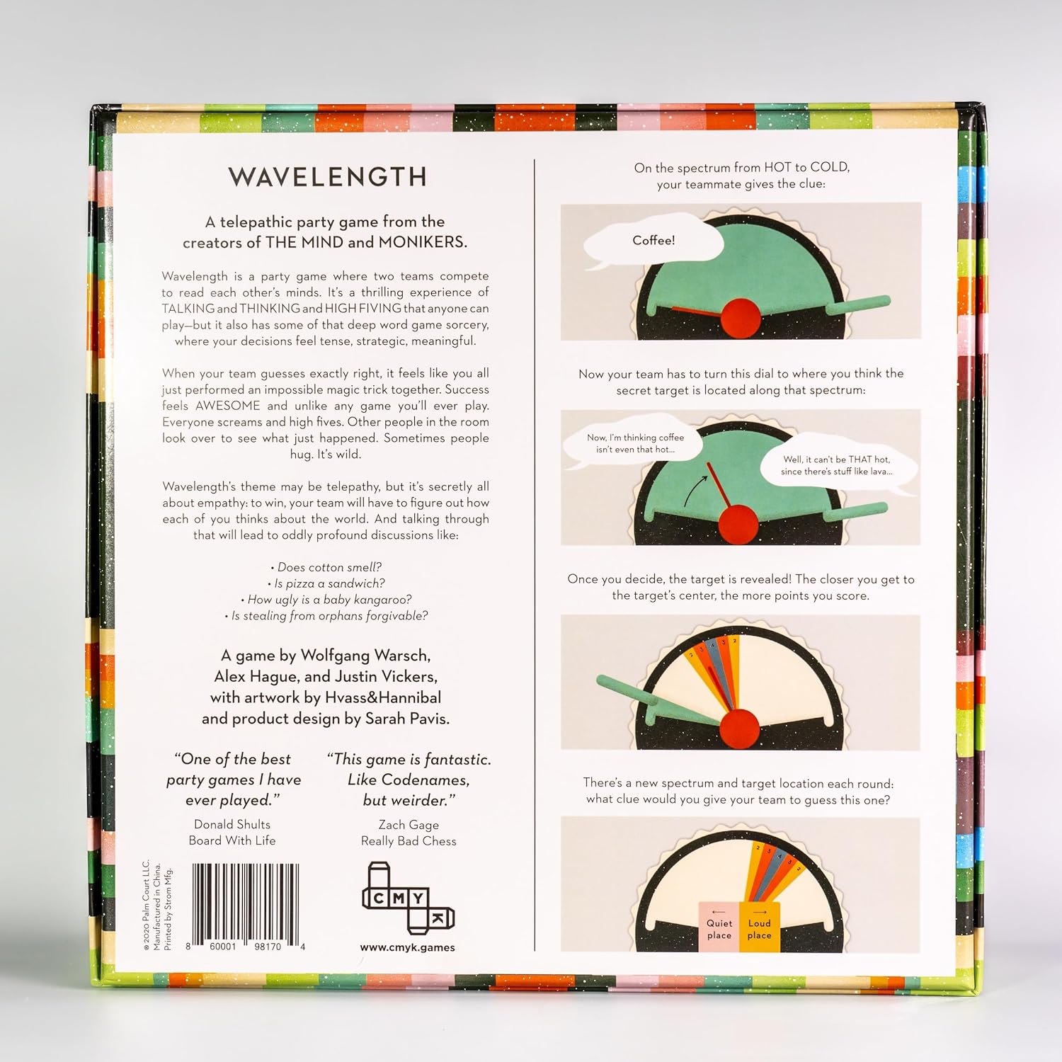 Thumbnail 6 de CMYK Wavelength(ウェーブレングス)ボードゲーム、チーム対抗の連想パーティーゲーム