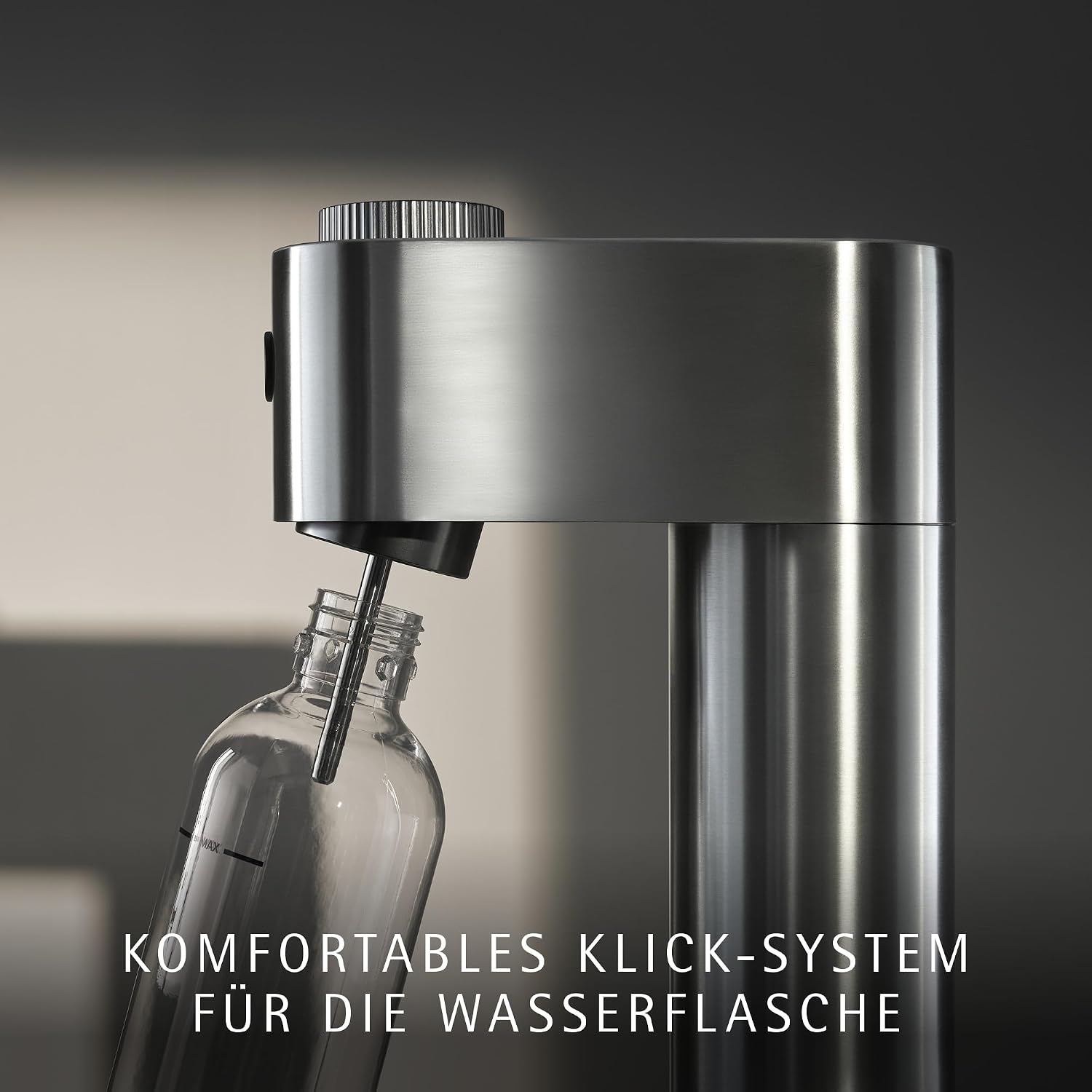 Thumbnail 3 de WMF Element One Wassersprudler – Vollautomatische Edelstahl-Sprudelmaschine, 3 Sprudelgrade, platzsparendes Design