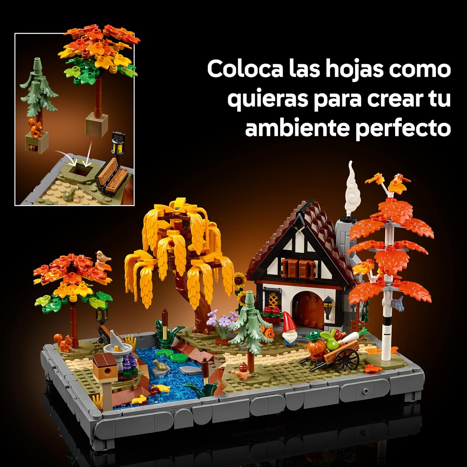 Thumbnail 5 de LEGO Icons Jardín Rural Otoñal