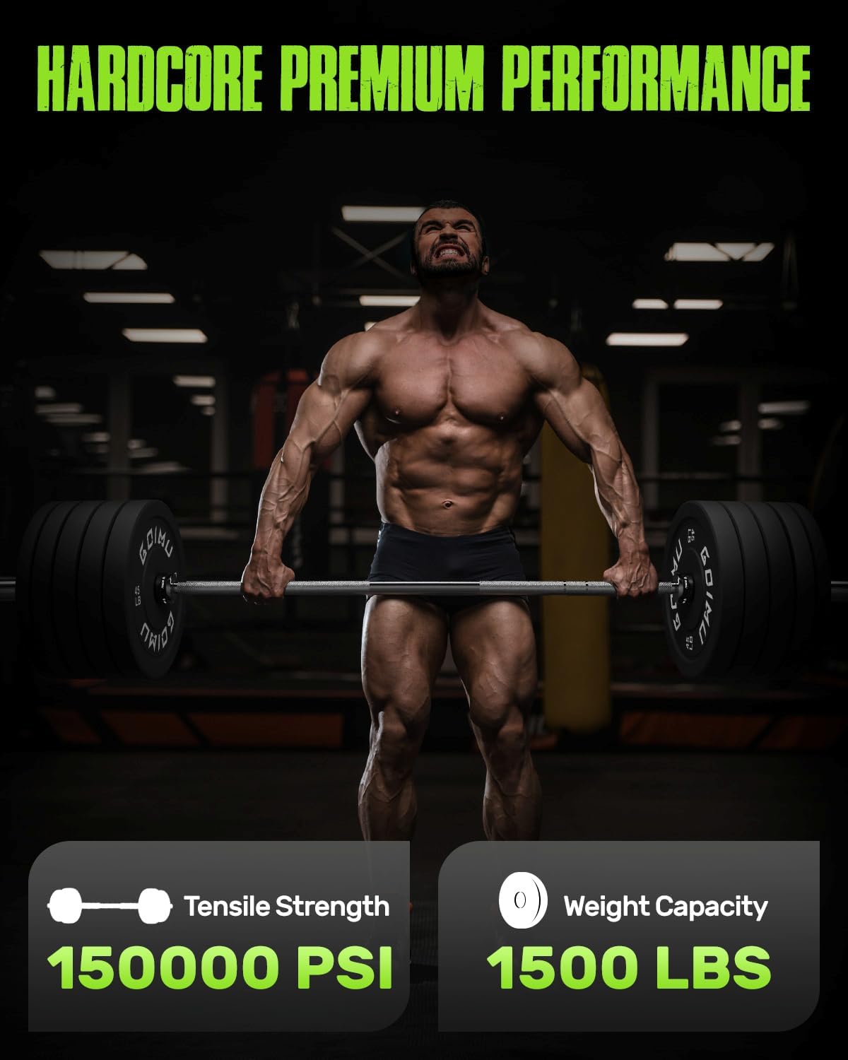 Thumbnail 3 de GOIMU Olympic Barbell PB01