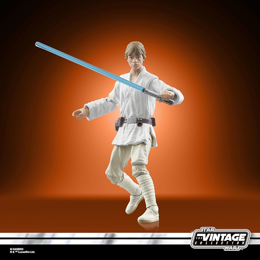 Thumbnail 4 de Star Wars Vintage: Figura de Luke Skywalker 9,5 cm 🌌