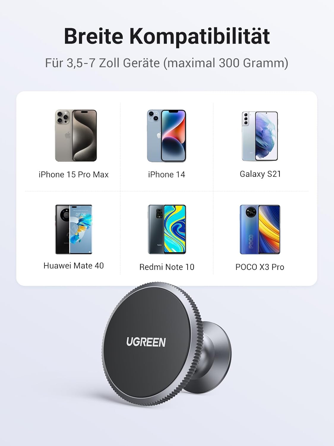 Thumbnail 6 de UGREEN Magnet Handyhalterung Auto 360°