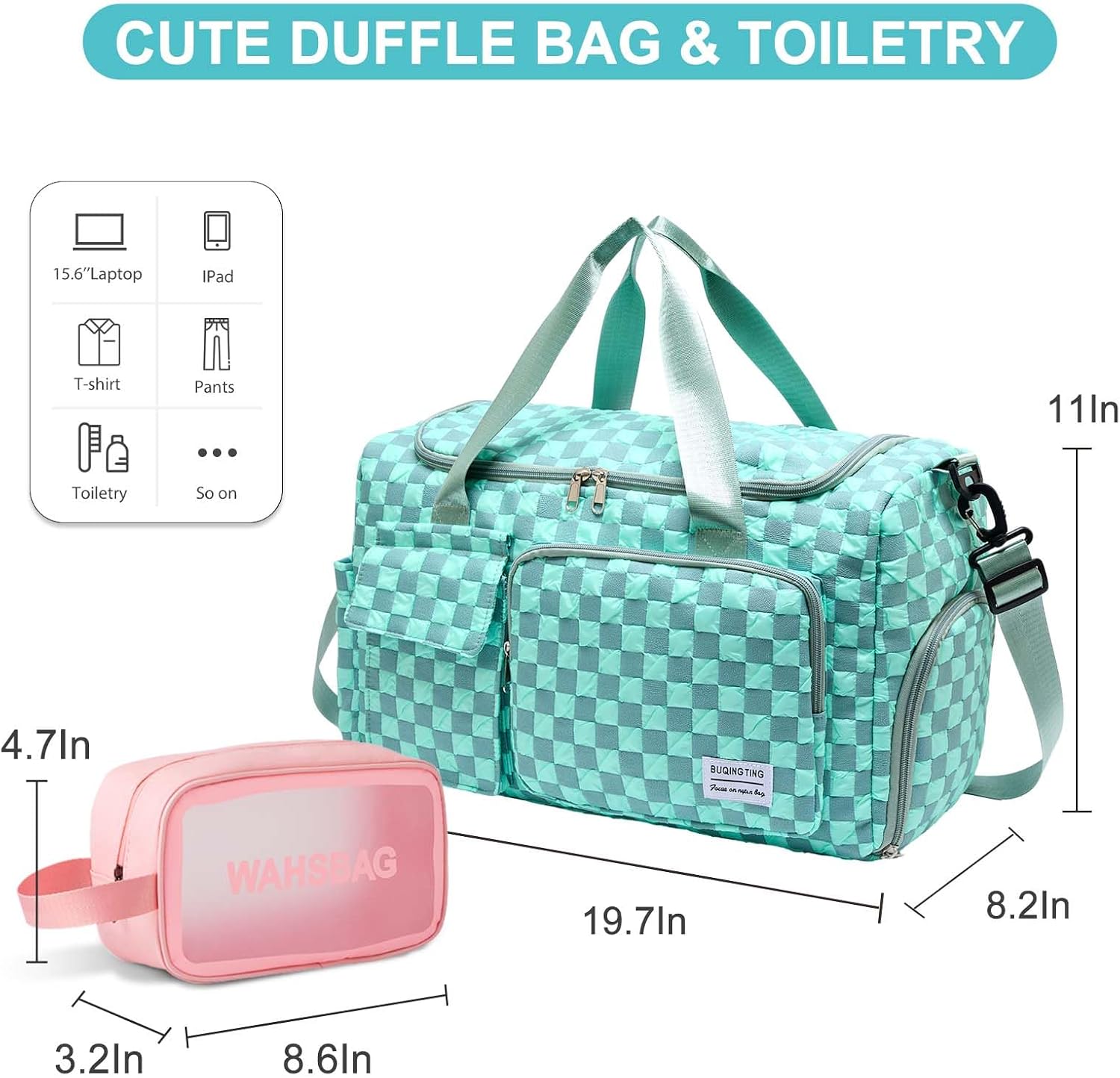 Detalle 2 de BEULPTN Small Gym Bag 50 cm