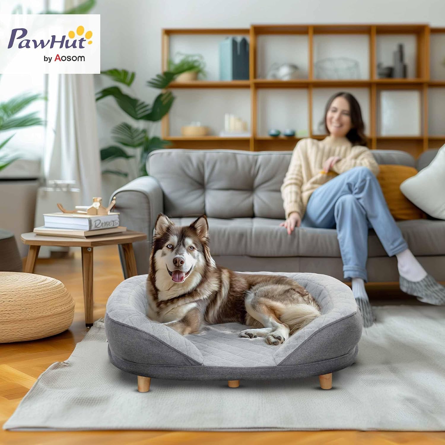 Detalle 2 de PawHut Sofá para Perros 25 kg